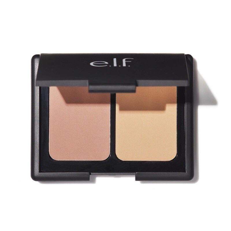 Phấn má hồng đôi Elf elf e.l.f matte blush duo màu soft and subtle soft & subtle phấn má hồng trang điểm makeup phấn bắt sáng highlight highlighter elf