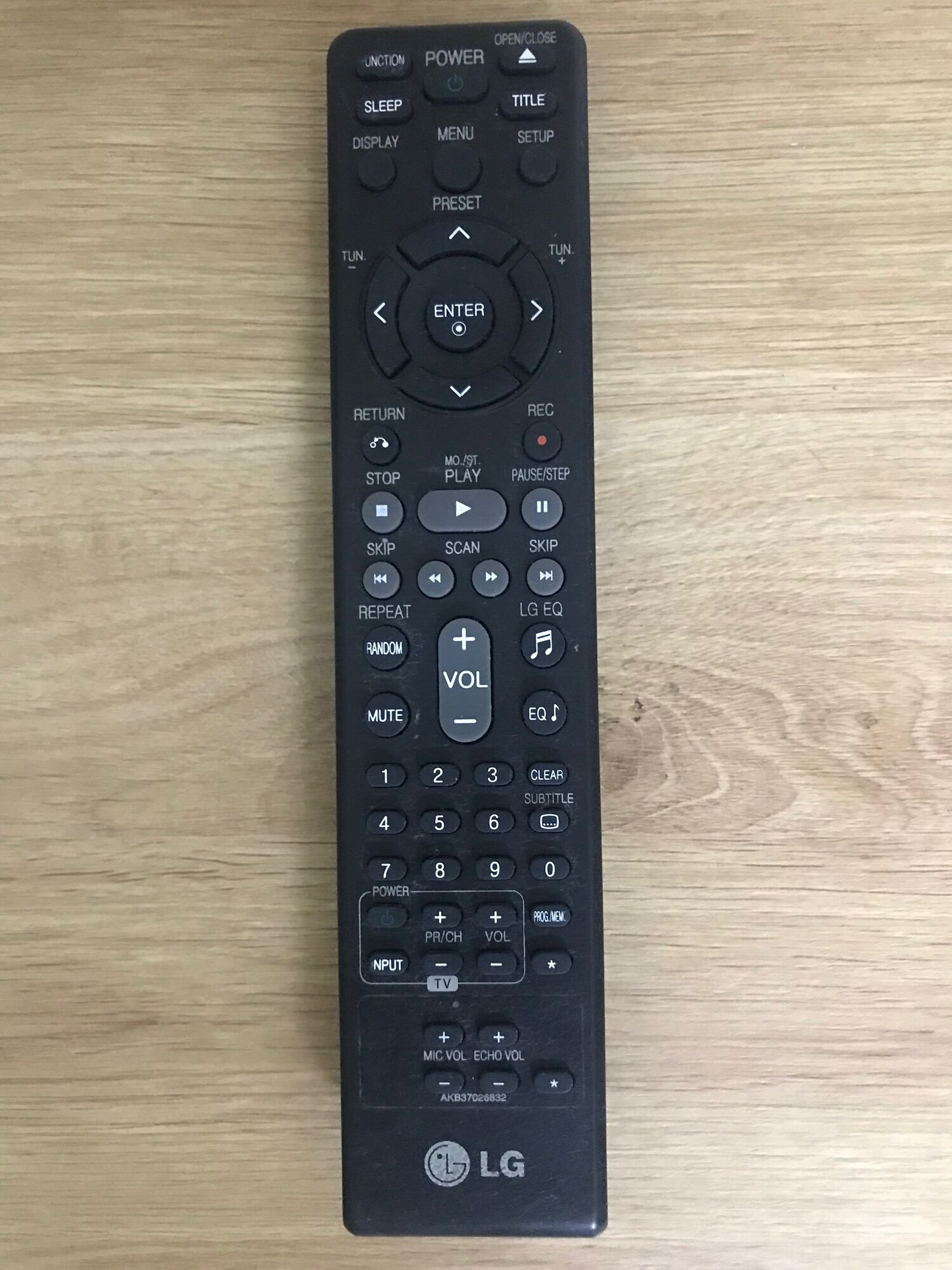 Điều khiển dàn âm thanh LG