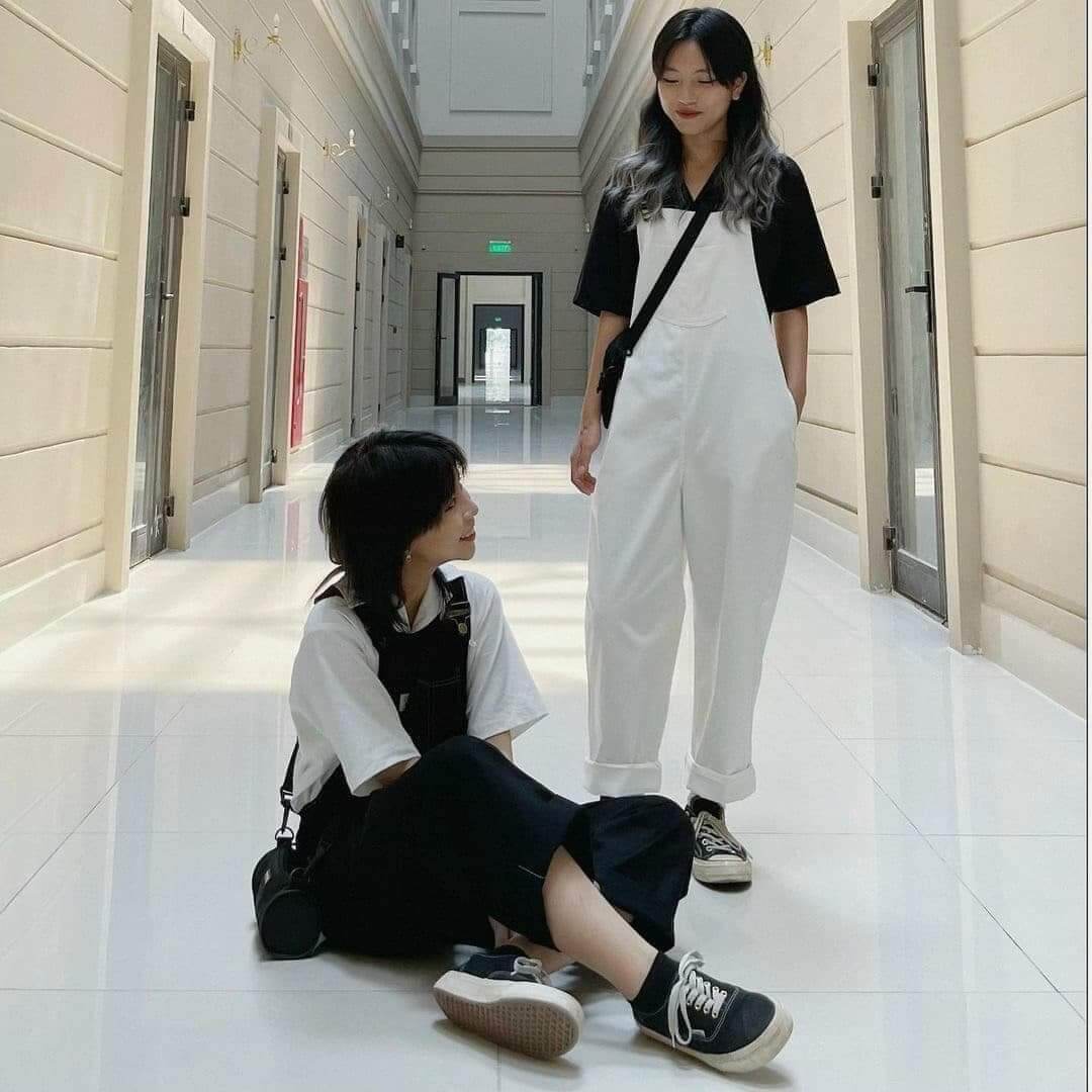 Yếm quần chỉ nổi siêu hót hit
