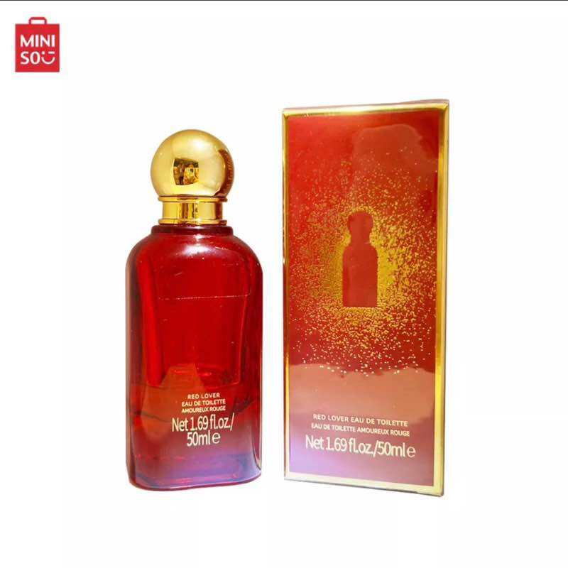 MINISO Red lover Eau de toilette:Nước hoa nữ,gợi cảm,quyến rũ(50ml)