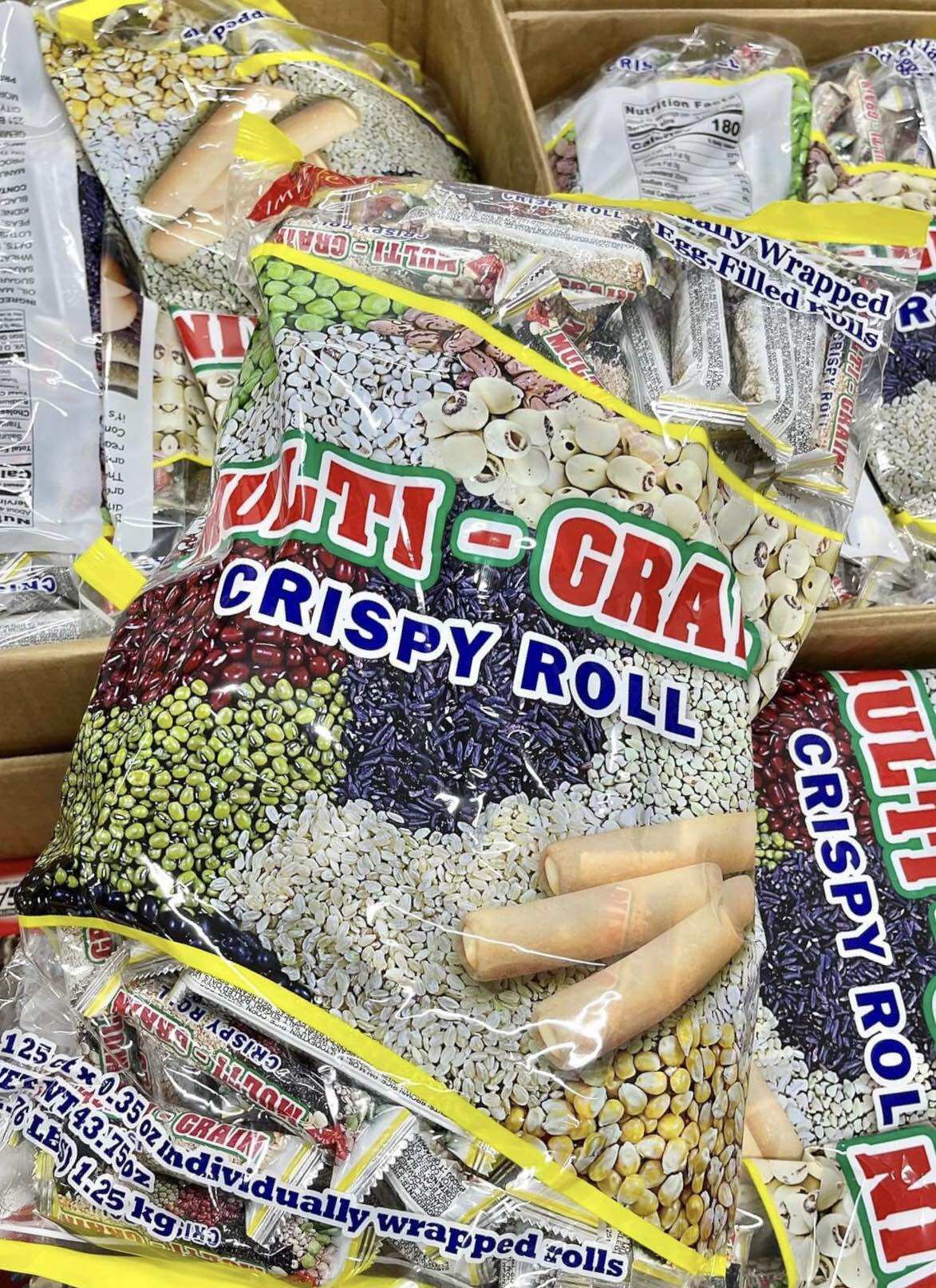 [DATE 2025] BÁNH NGŨ CỐC MULTI GRAIN CRISPY ROLL 1,25KG NHẬP KHẨU MỸ