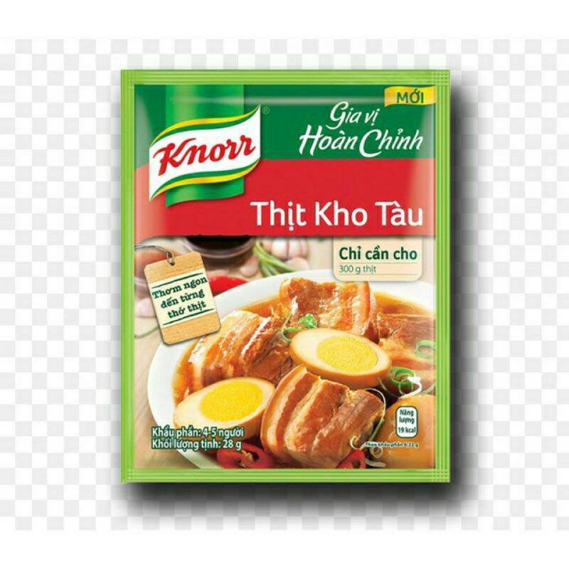 Combo 6 gói thịt kho tàu-knorr
