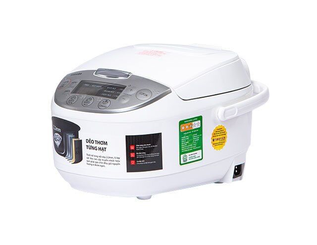 Nồi cơm điện tử toshiba 1.8 lít rc-18dh2pv sản phẩm chính hãng bh 12 tháng
