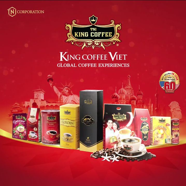 KING COFFEE Expert Blend 1 - Túi 500 g