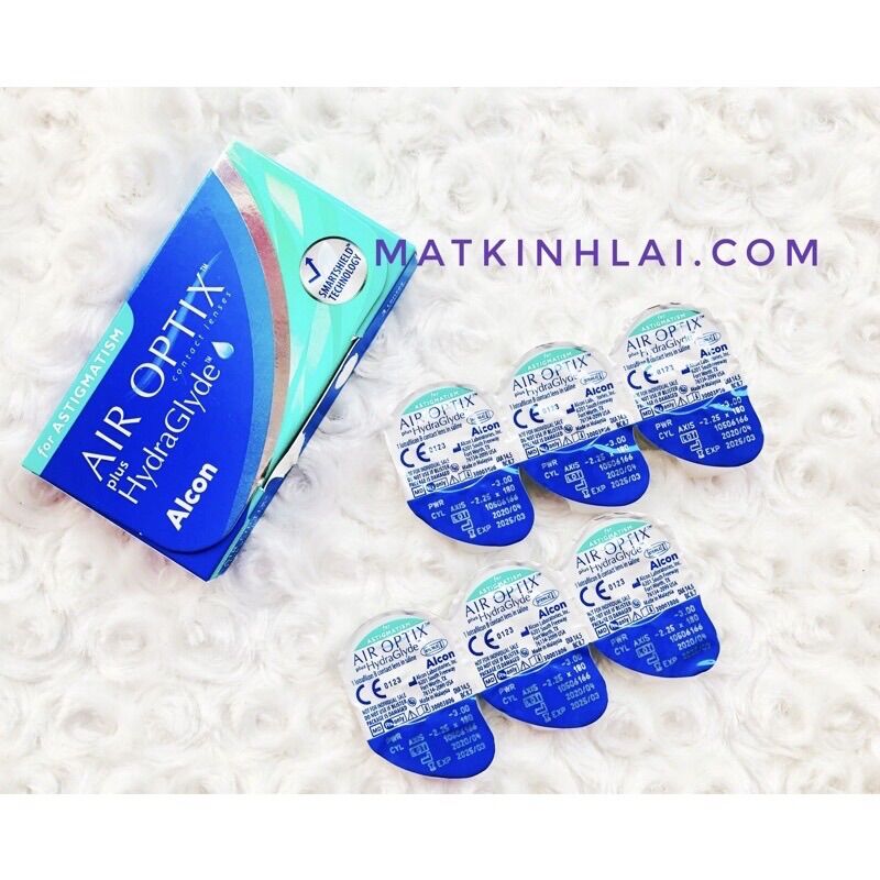 Contact lenses cận loạn Air Optix (Alcon-Usa) dùng 1 tháng