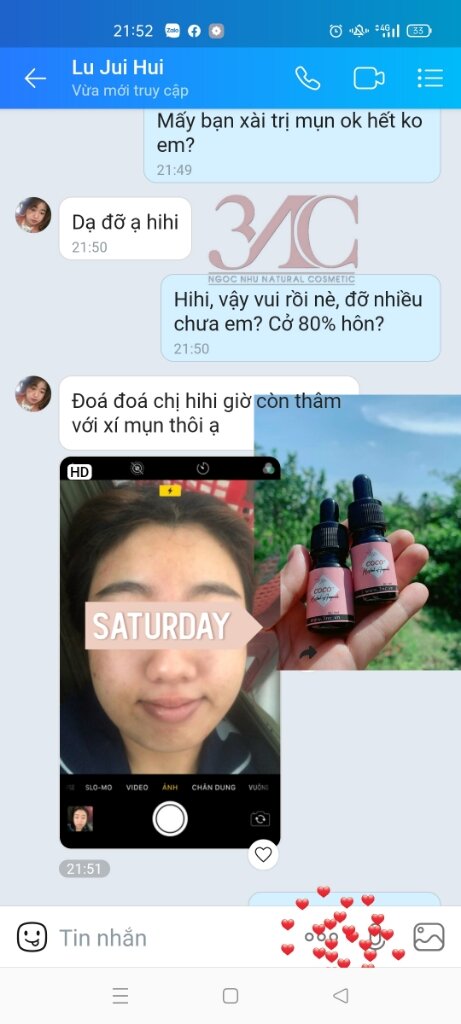 Serum mụn 3Nc