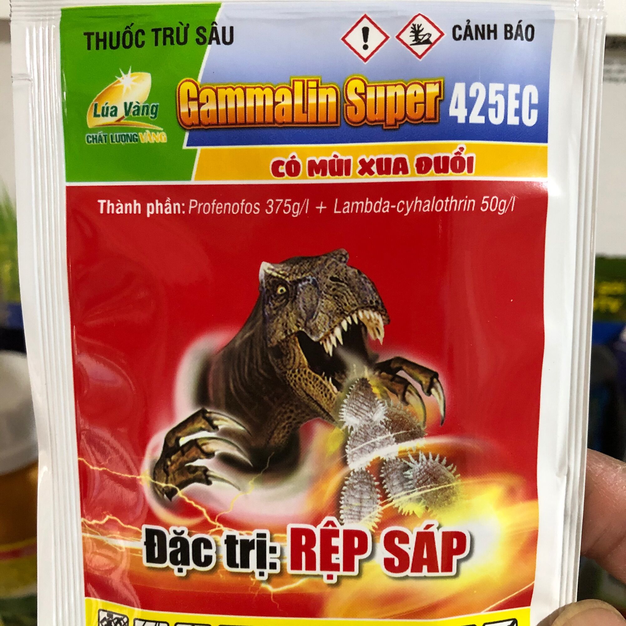 Đặc hiệu trừ rệp sáp, rầy xanh, rầy nâu, rầy bay trắng GammaLin Super 25ml