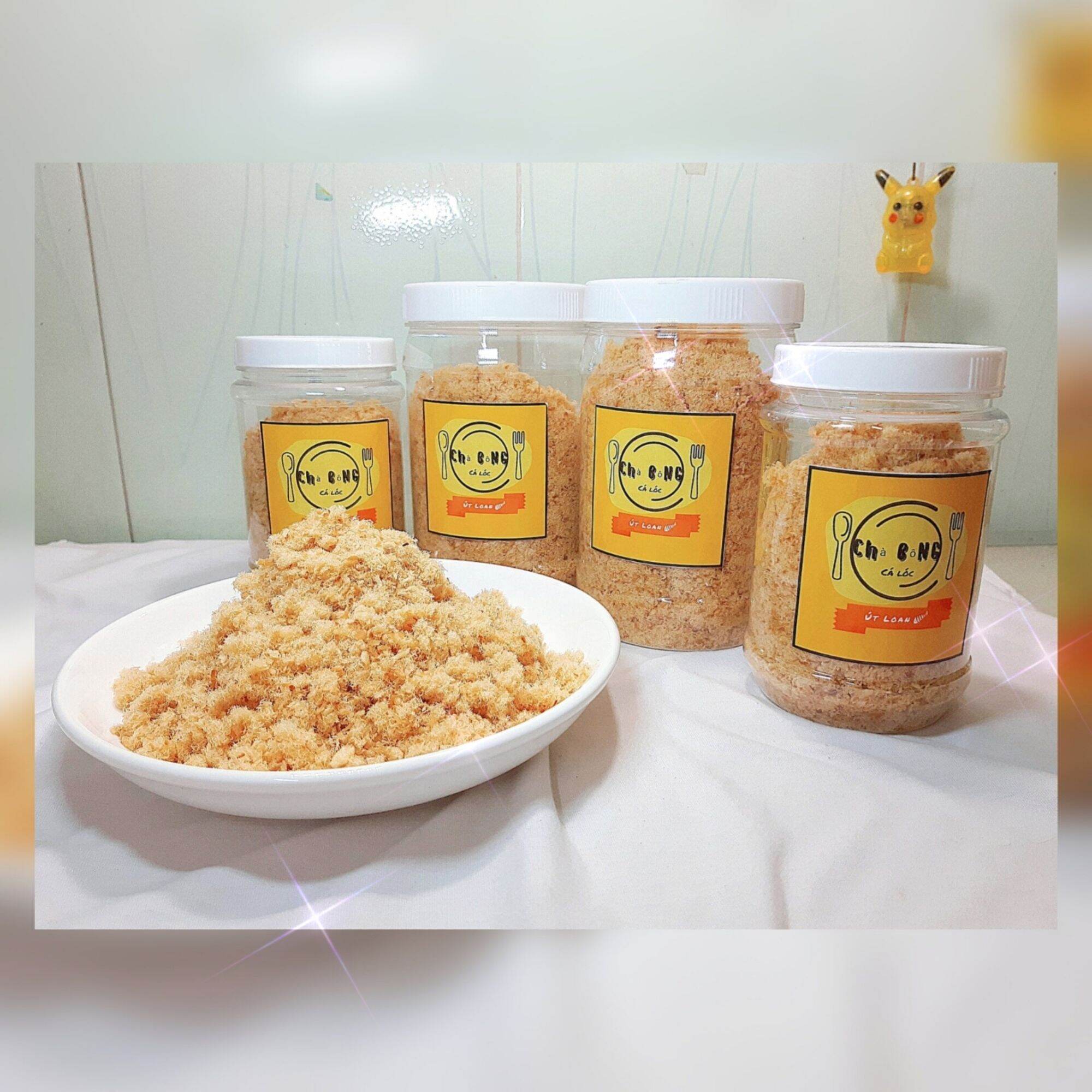 Chà bông cá lóc Út Loan loại hũ 250g