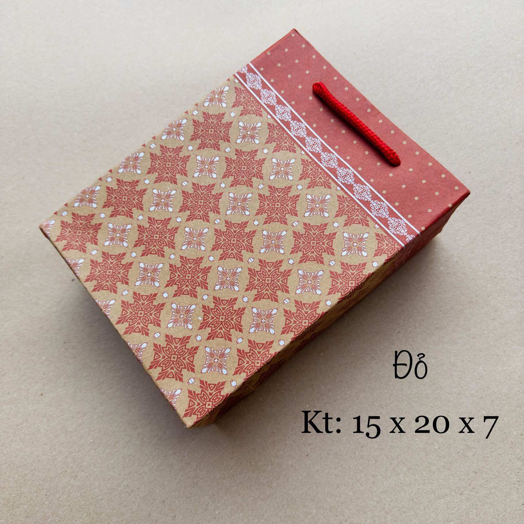 Túi giấy đựng quà số 6 combo 70c số 6
