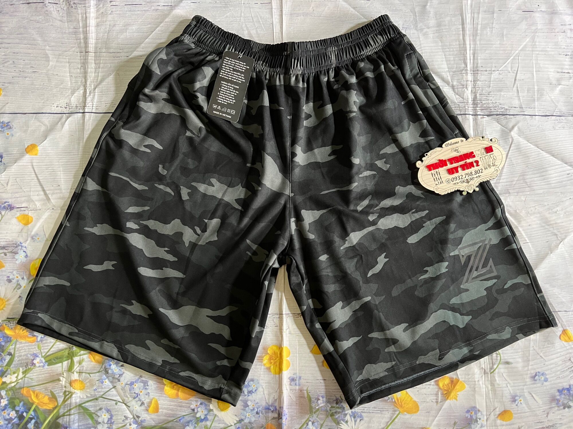 (90-115kg)QUẦN ĐÙI THUN NAM BIGSIZE
