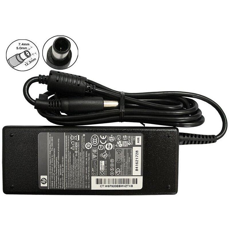 Sạc laptop hp và dell chân kim to