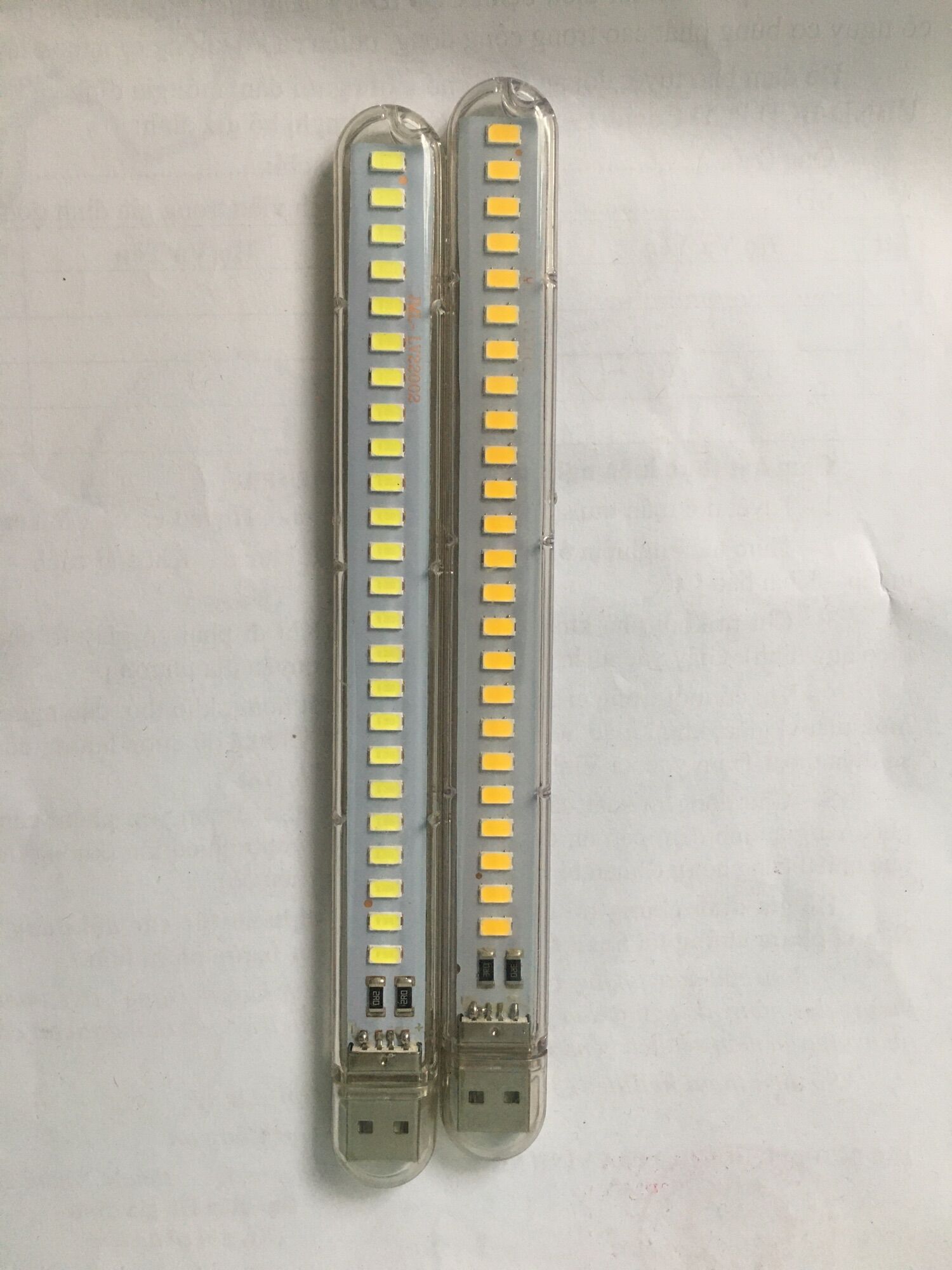 2 đèn led 24 bóng 5v usb