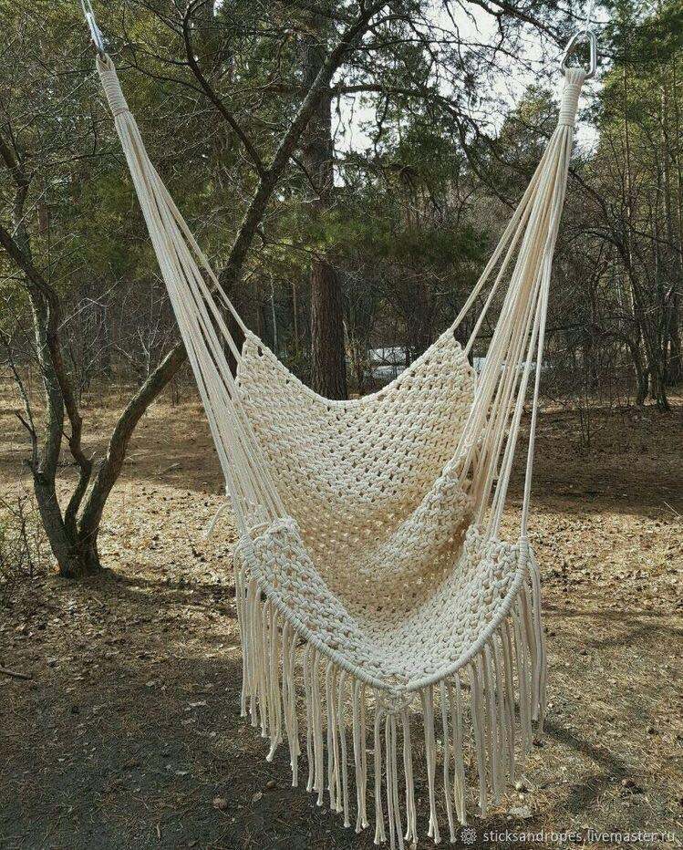 Võng, xích đu treo macrame decor
