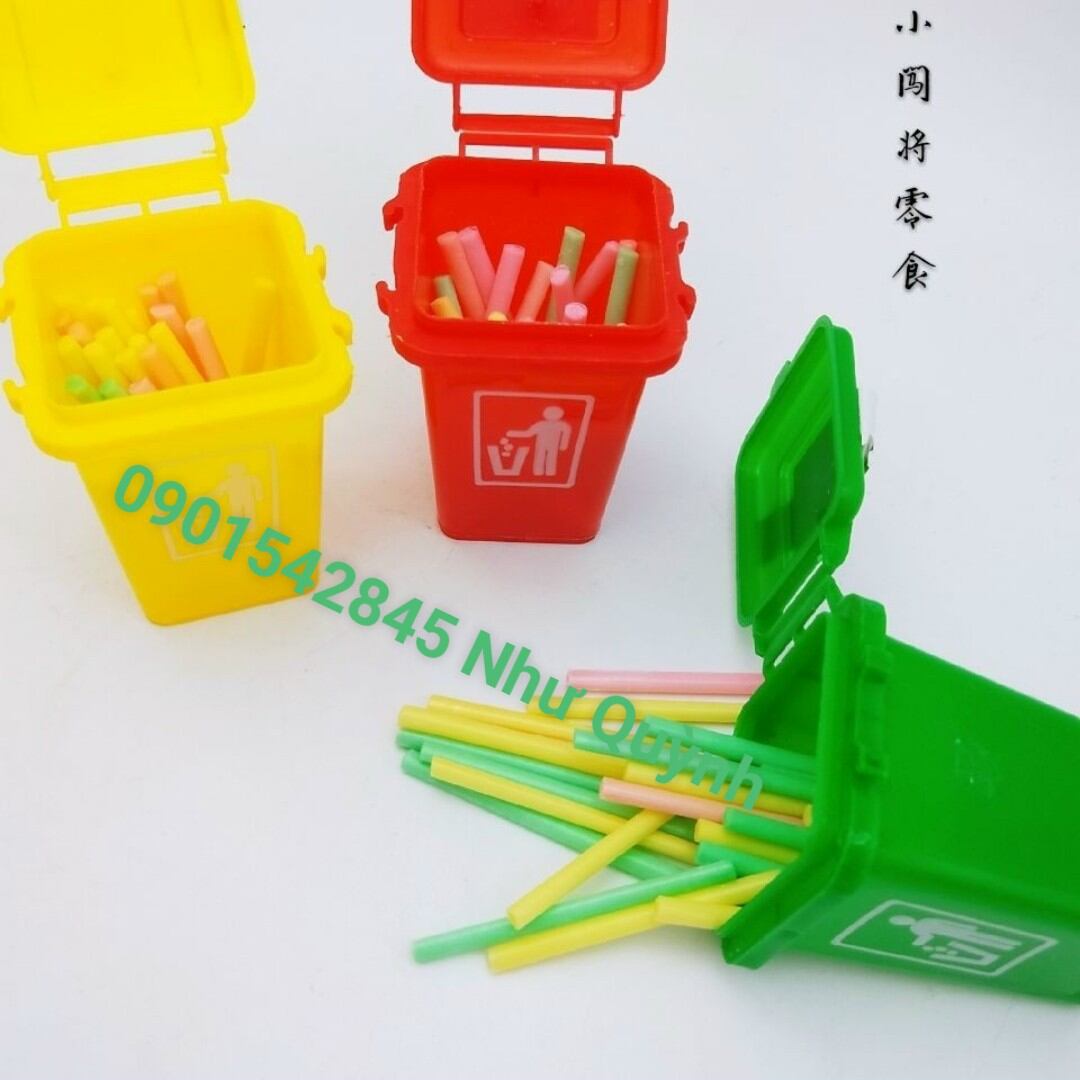 3 hộp kẹo que tăm thái lan thùng rác tuổi thơ siêu ngon
