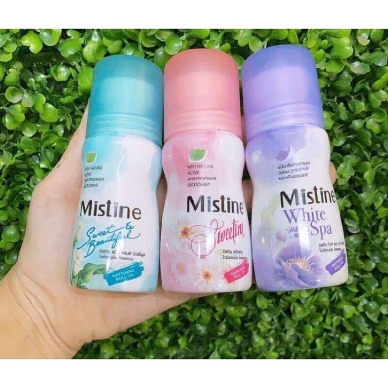 Lăn nách khử mùi Thái Lan Mistine (khử mùi hiệu quả 24h)