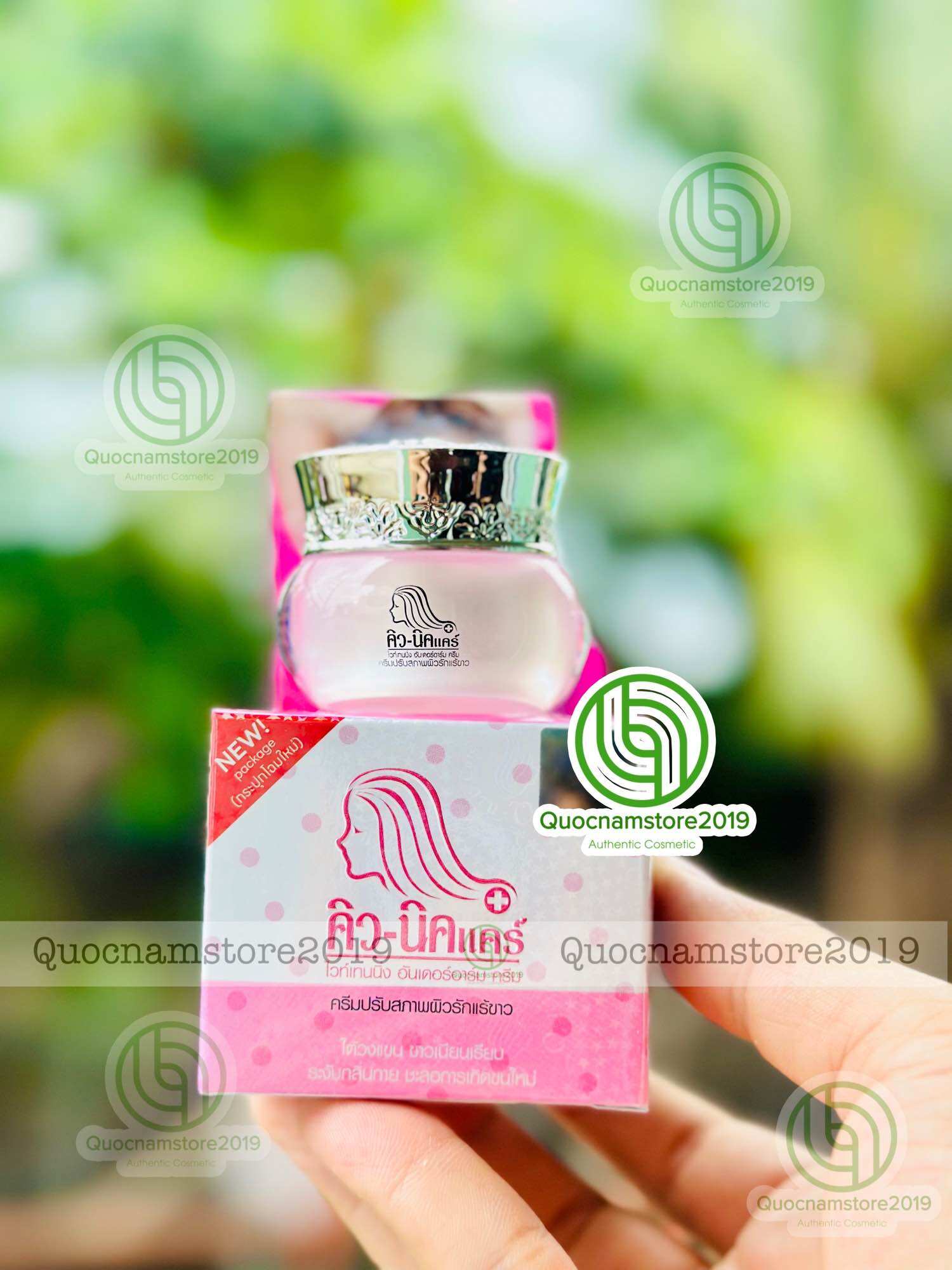 Kem mờ Thâm Nách Q NIC Thái Lan 15gr