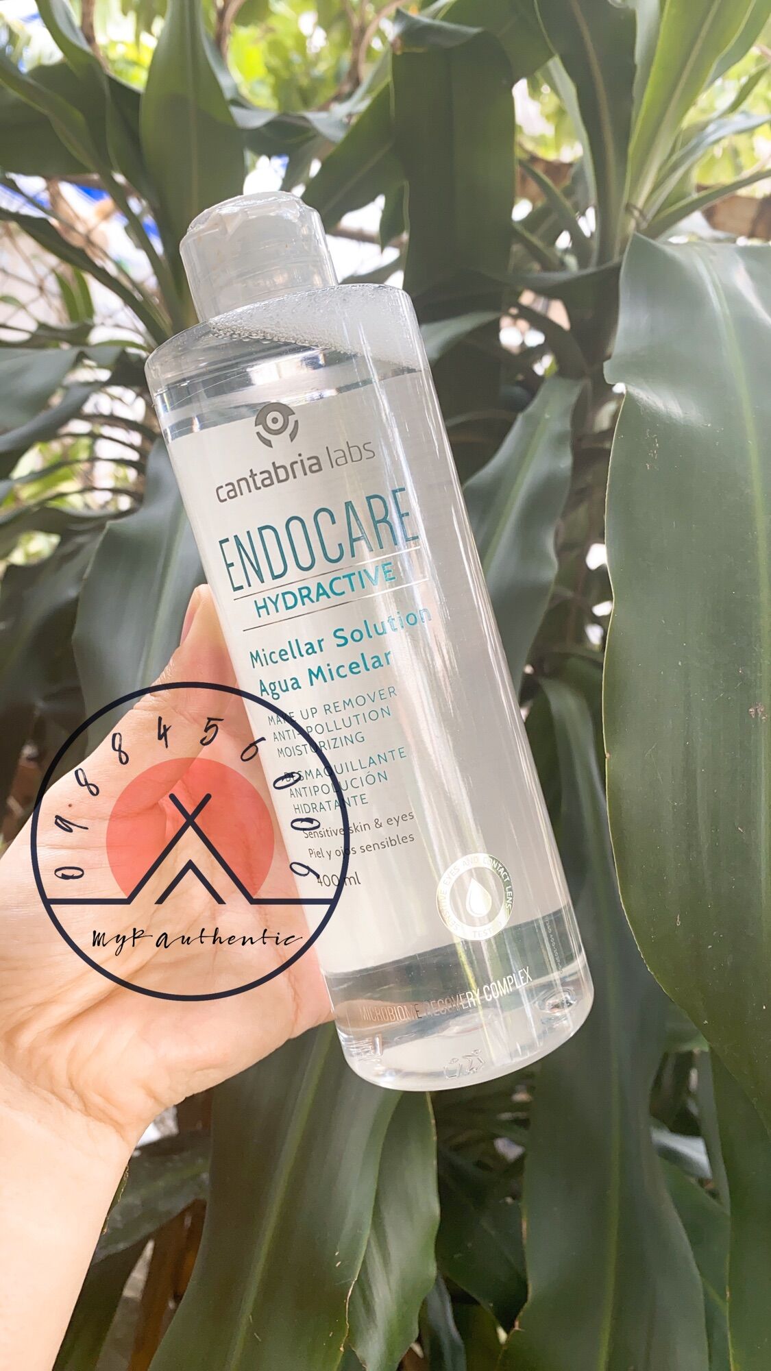 Nước tẩy trang Endocare Hydractive Solution Agua Micelar 400m