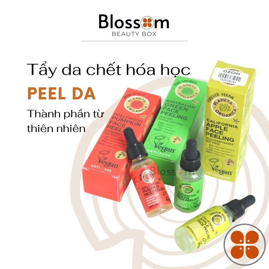 Tẩy Da Chết Hoá Học Peel Da Planeta Organic 30Ml