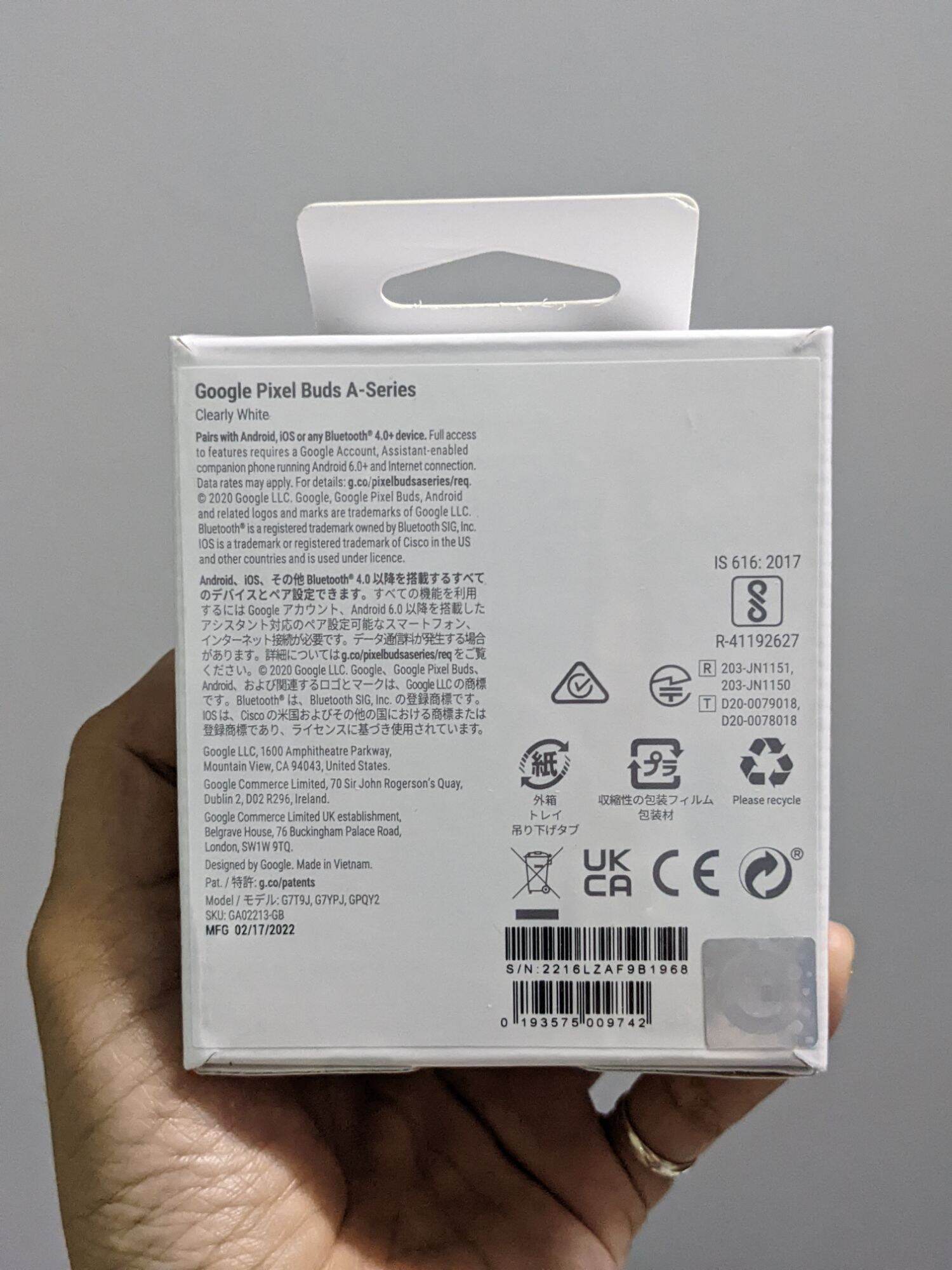 Tai nghe Google Pixel Buds A wireless