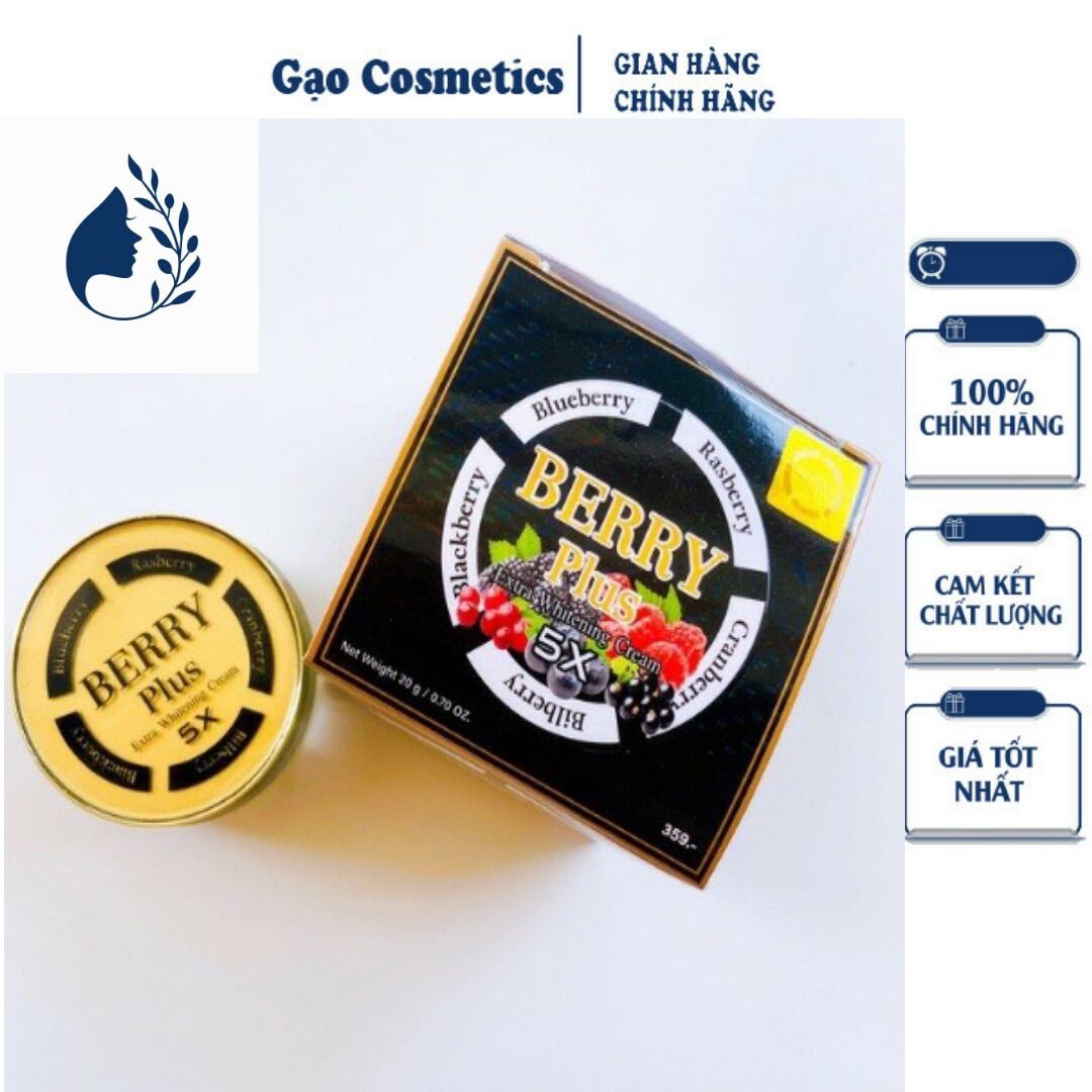 Kem nám 4k berry plus 5x thái lan chính hãng 20g - gạo cosmetics
