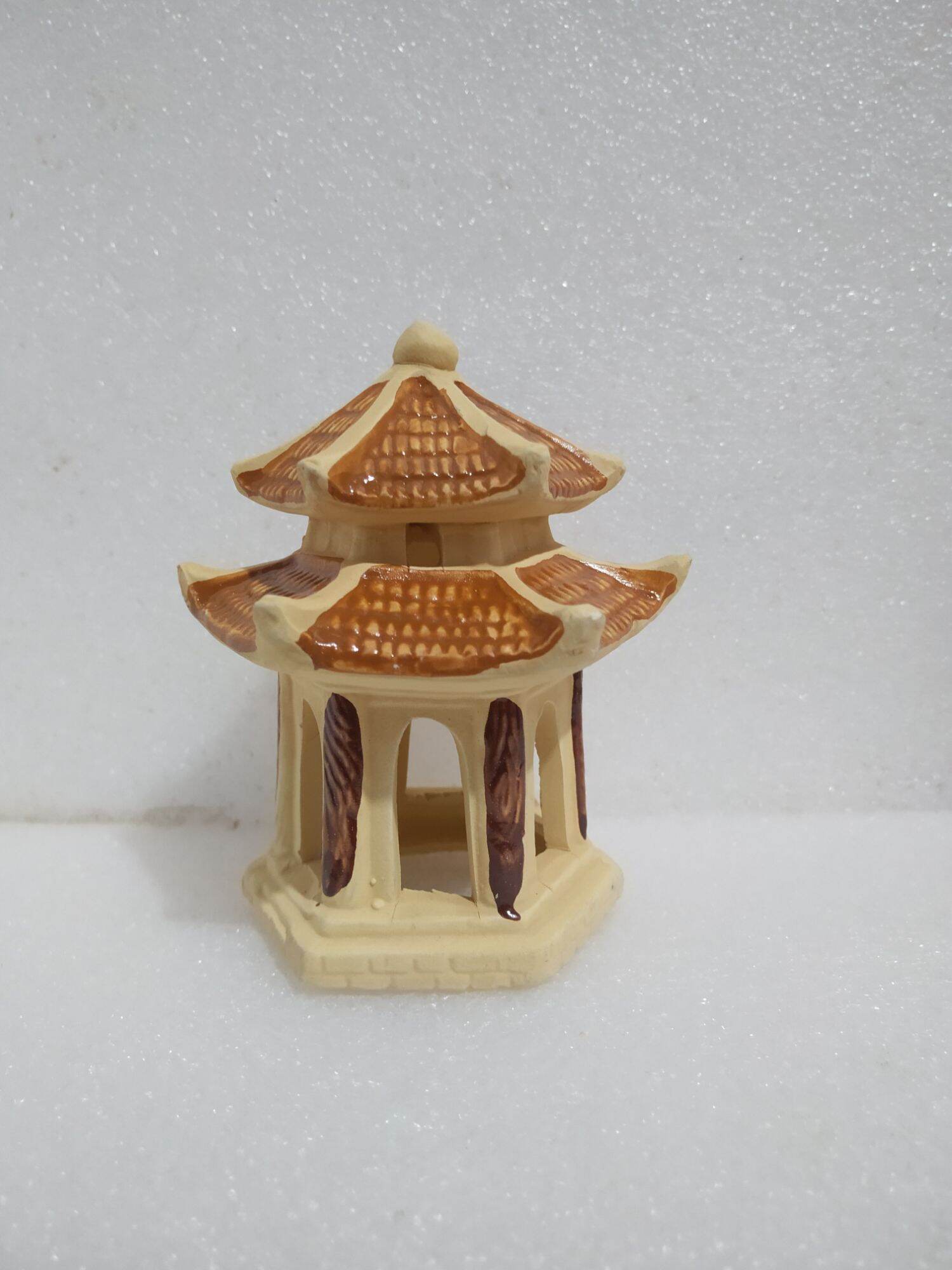 LẦU GIÓ GỐM SỨ TRANG TRÍ TIỂU CẢNH