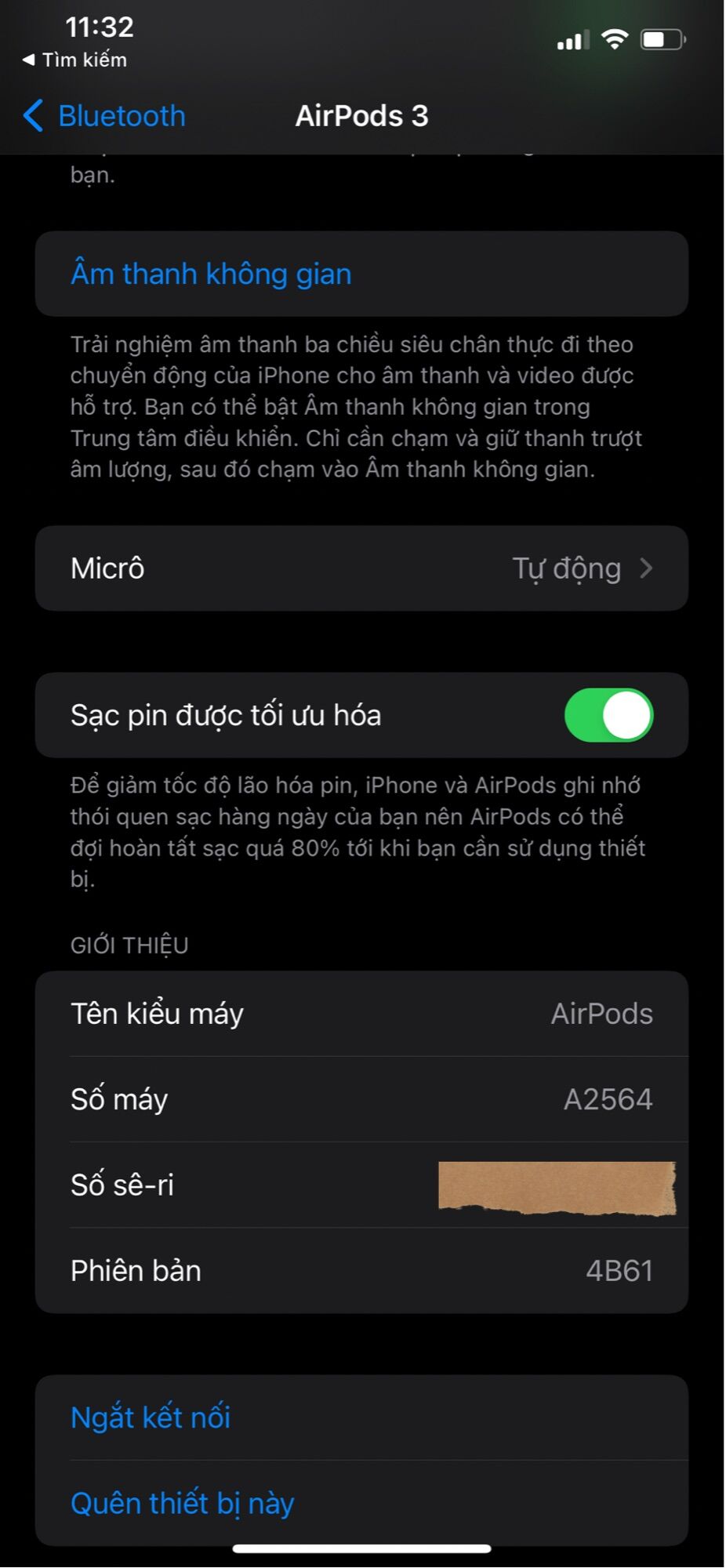 Tai nghe TWS Gen 3 Hổ Vằn 1562M