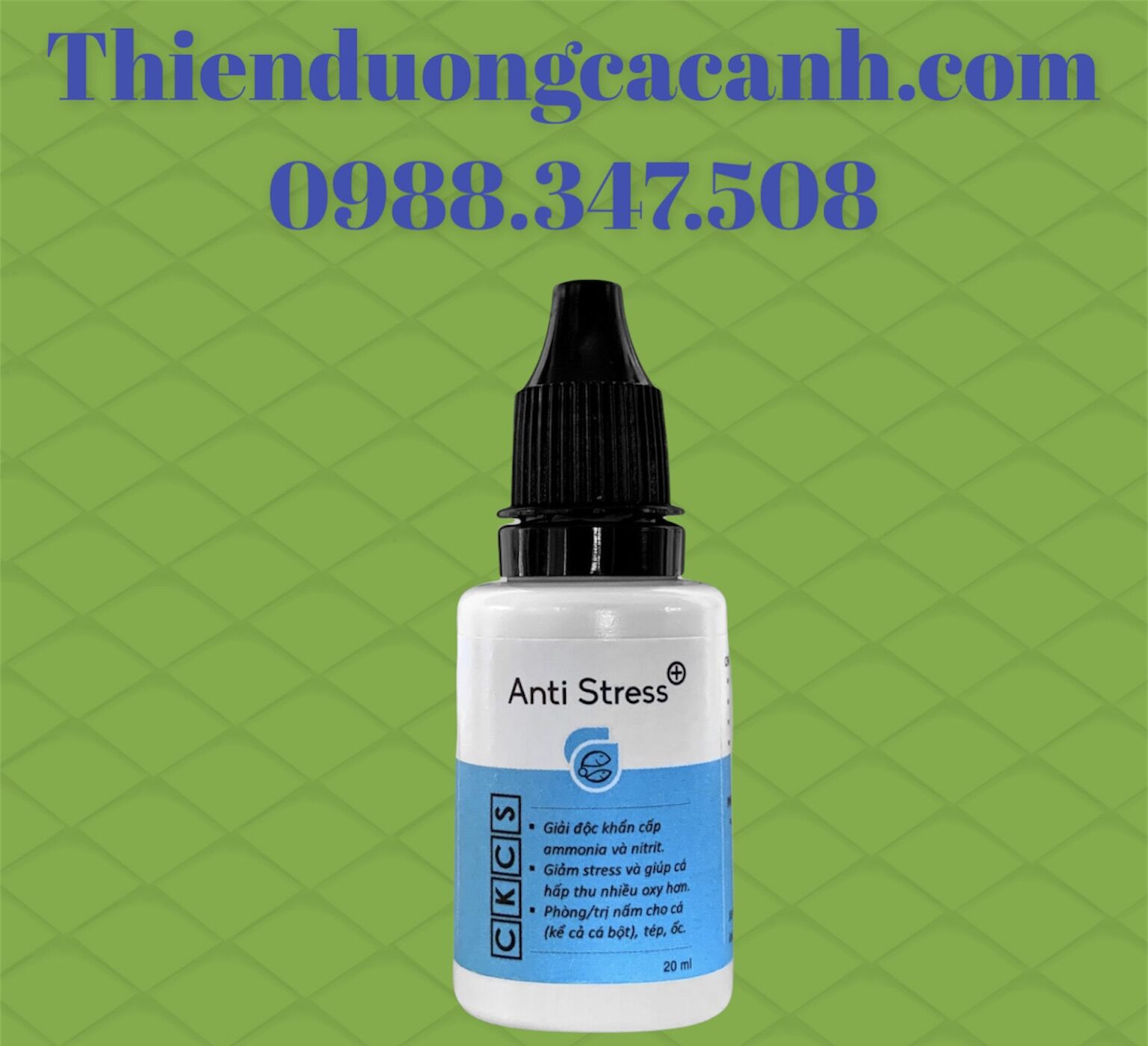Anti Stress Cho Cá Cảnh ( Giảm Stress & Phòng Nấm Cá)