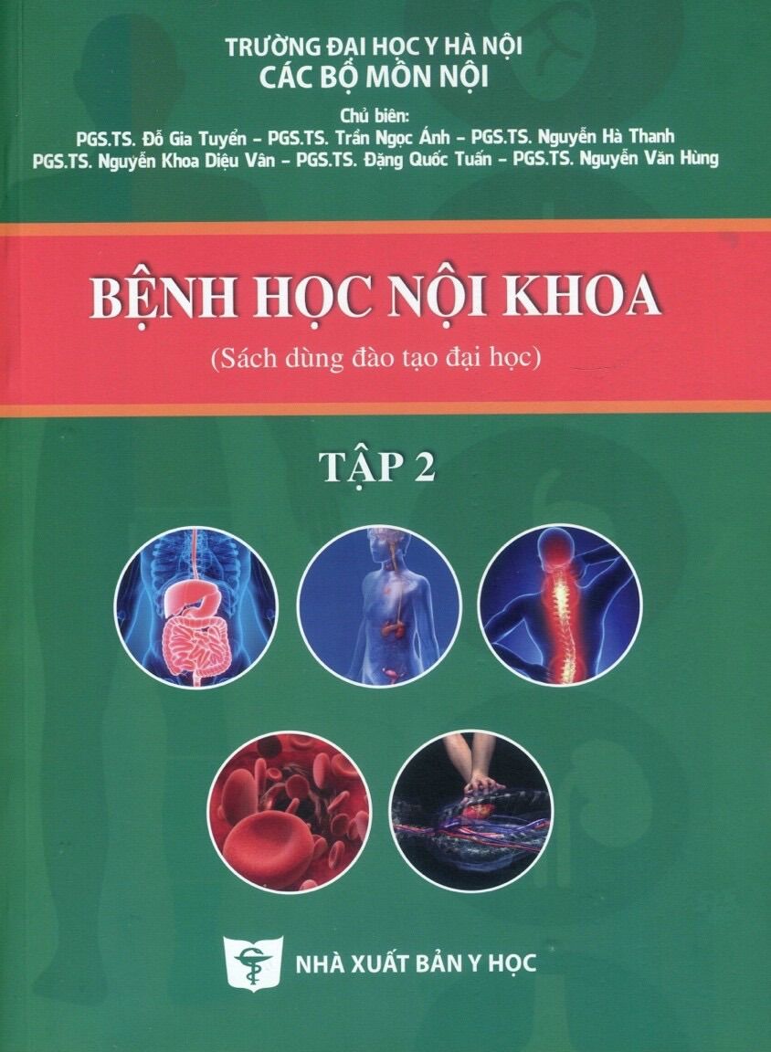 Sách - Bệnh học nội khoa (Tập 1 + Tập 2)