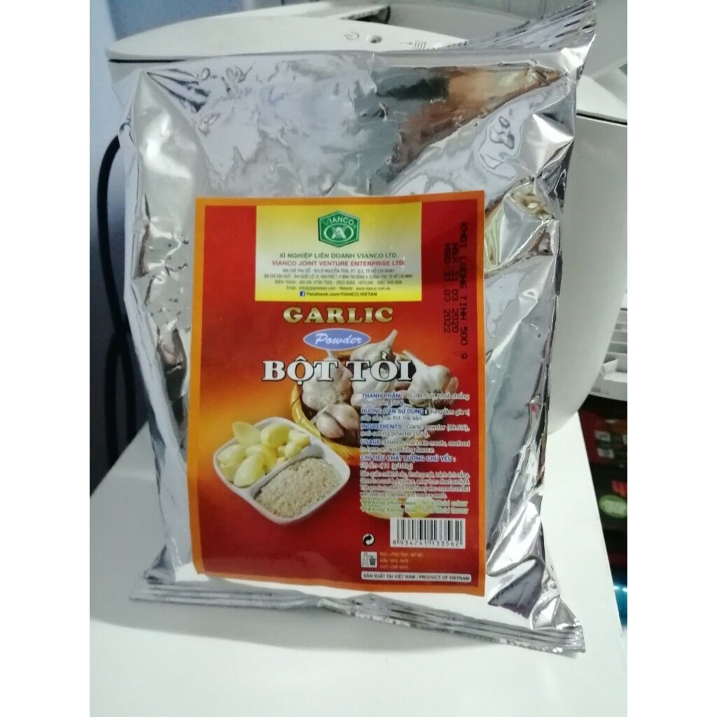 Bột tỏi việt ấn vianco 500gr