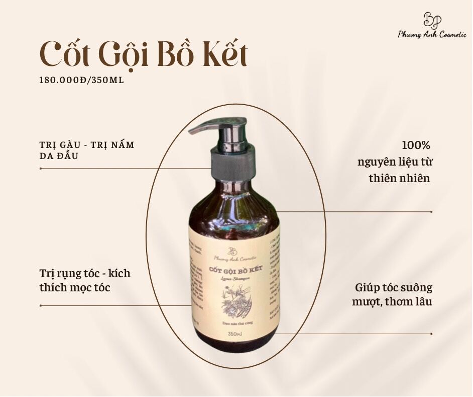 [Hot]Cốt Gội Bồ Kết ngăn ngừa rụng tóc