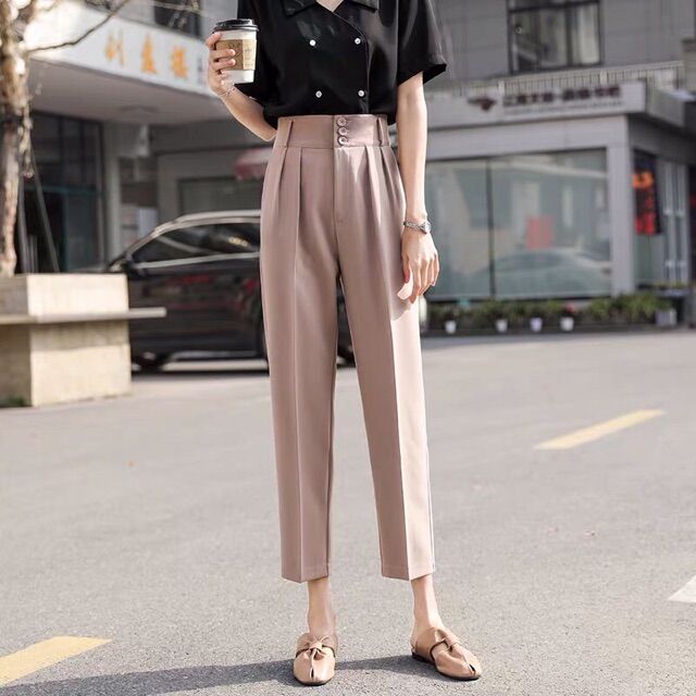 Quần Tây Nữ Công Sở 3 Cúc