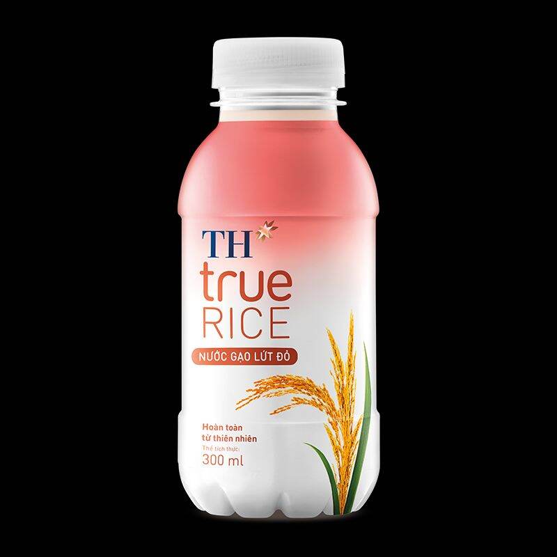 [HCM]Nước Gạo Lứt Đỏ TH true RICE (06 chai 300 ml)