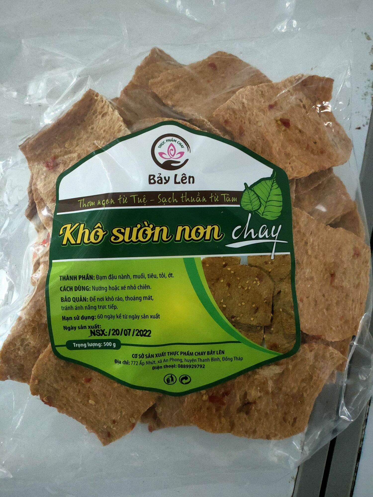 Combo 2 khô sườn non 7 lên. vi tiêu.