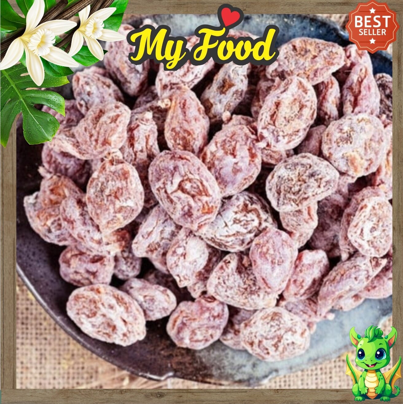 500G XÍ MUỘI THỊT THÁI LAN  không hạt hàng chuẩn