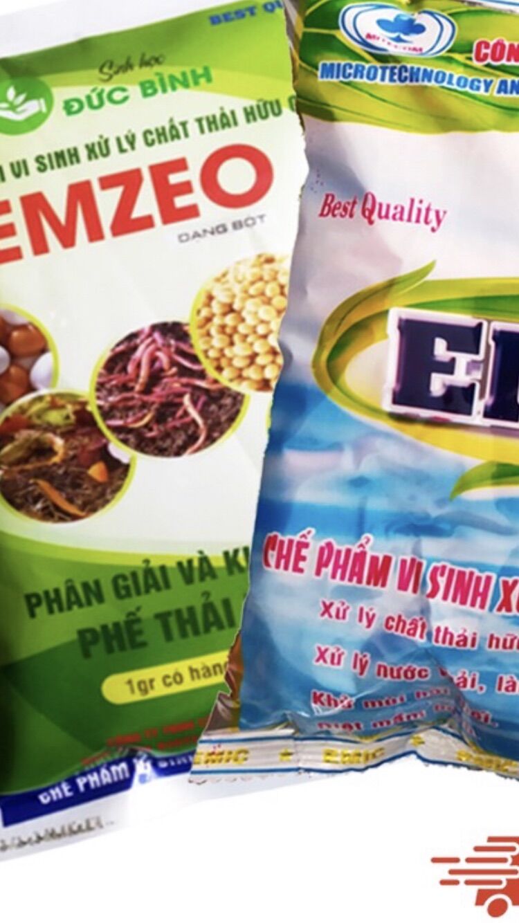 Bộ đôi chế phẩm vi sinh Emic,Emzeo
