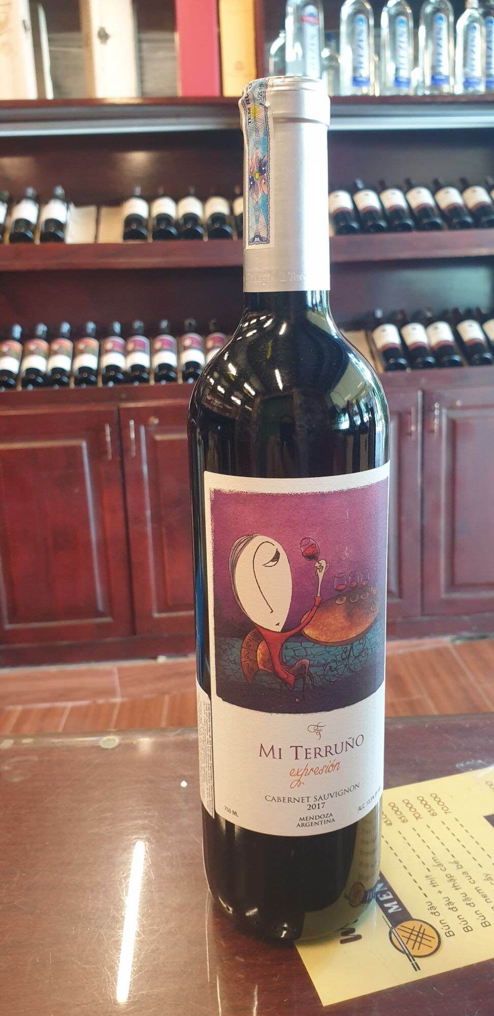 vang đỏ argrentina cabernet savignon 0.75 L 13 5% vol