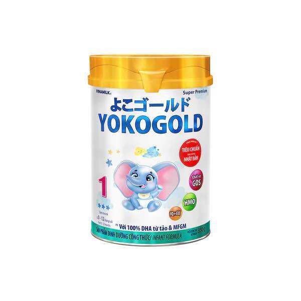 Sữa bột VNM YokoGold 1 cho trẻ từ 0-12 tháng tuổi KL 850g