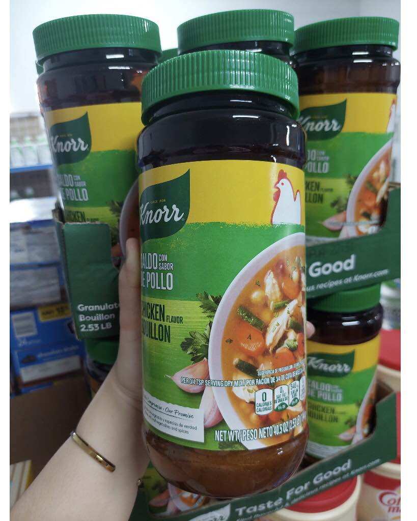 [HSD 01/2025]  Bột Nêm tinh chất từ Gà của Mỹ KNORR CHICKEN FLAVOR BOUILLON 1.14Kg —-mang lại hương vị đậm đà cho từng món ăn và an toàn cho sức khoẻ của cả nhà
