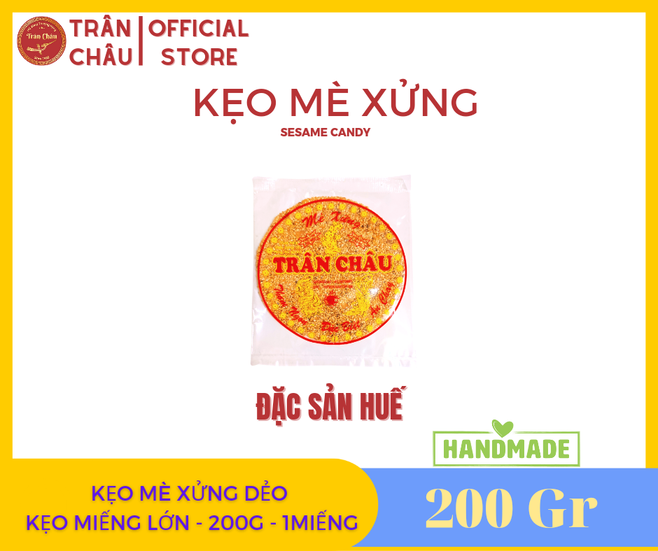 Kẹo mè xửng huế - kẹo mè xửng miếng lớn 200gr - kẹo mè xửng trân châu - kẹo mè xửng dẻo - kẹo mè xửng đặc sản huế - kẹo mè xửng truyền thống - kẹo mè xửng ngon - kẹo mè xửng giòn - mè xửng mỏng - mua kẹo mè xửng ngon ở hcm