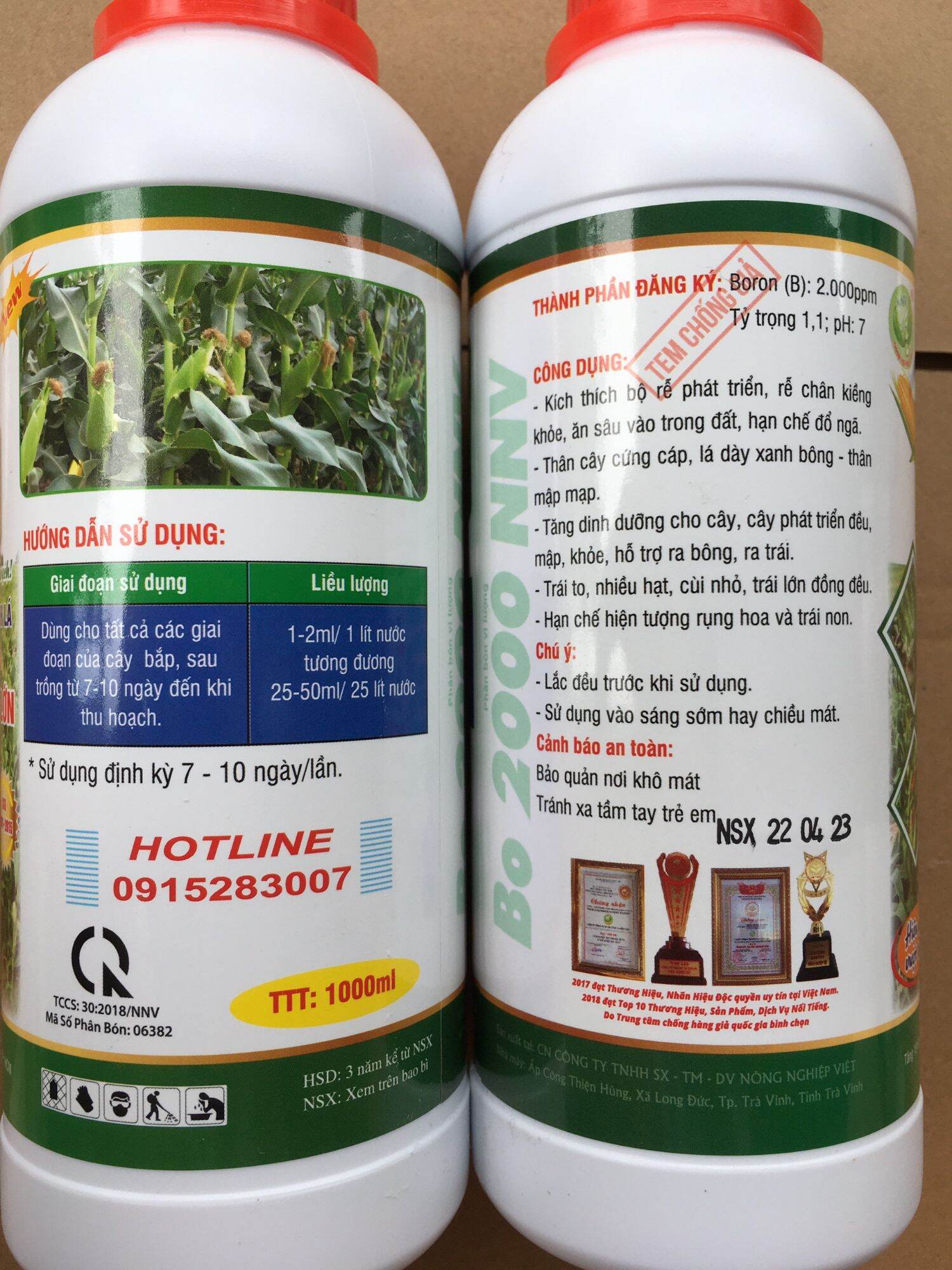 PHÂN BÓN MAX ROOT - BUNG ĐỌT RA RỄ BẮP CHAI 1L.