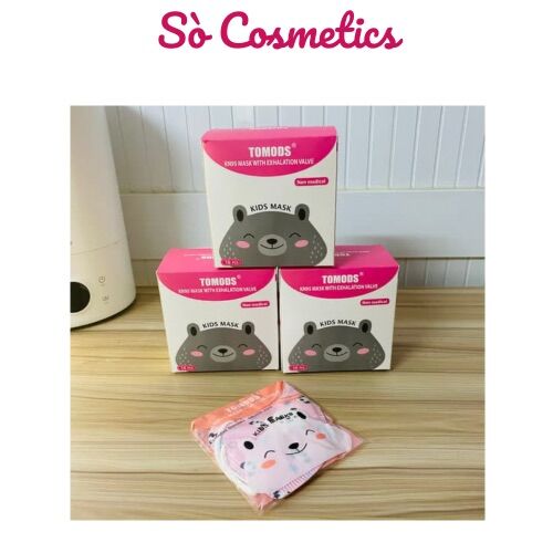 Khẩu trang comods kn95 cho trẻ em chống bụi mịn, kháng khuẩn 10cái