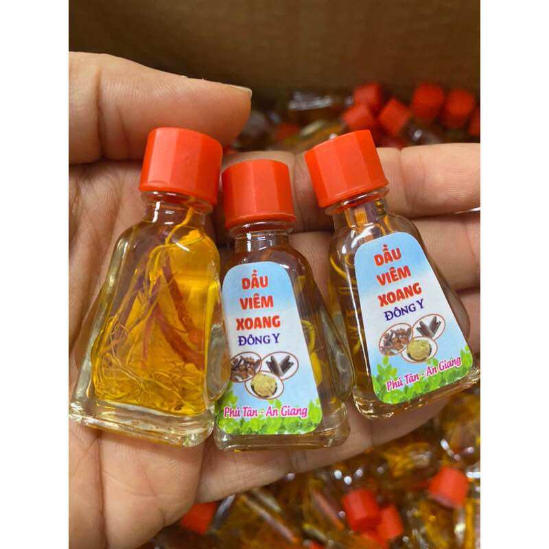 Dầu viêm xoang vàng 3ml (rễ thuốc)