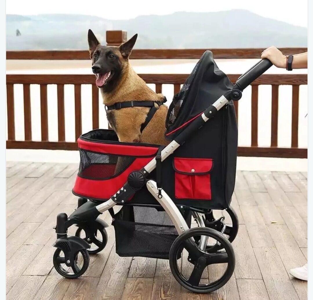 Xe đẩy bé cưng 90x45x60cm cho thú cưng