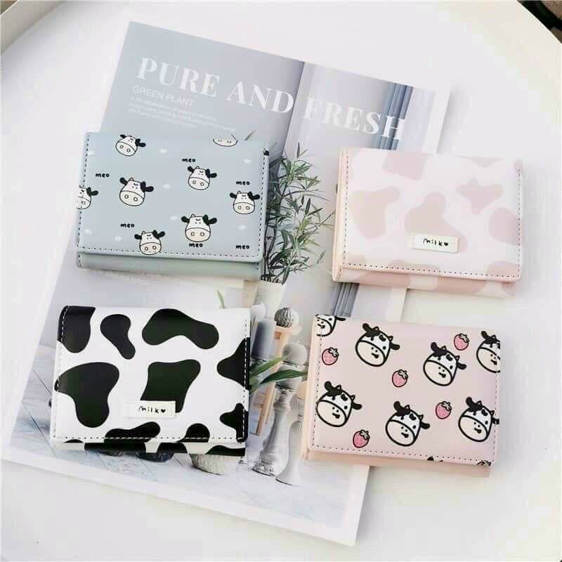 Ví bò sữa nhiều mẫu