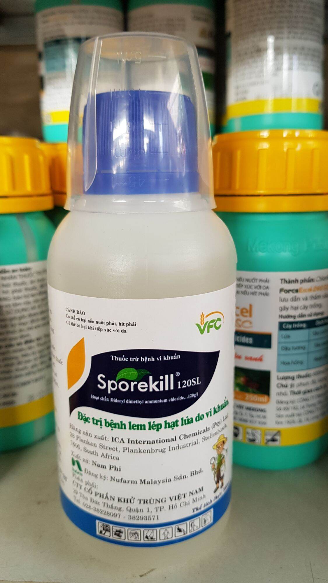 Thuốc trừ bệnh vi khuẩn, lem lép hạt sporekill