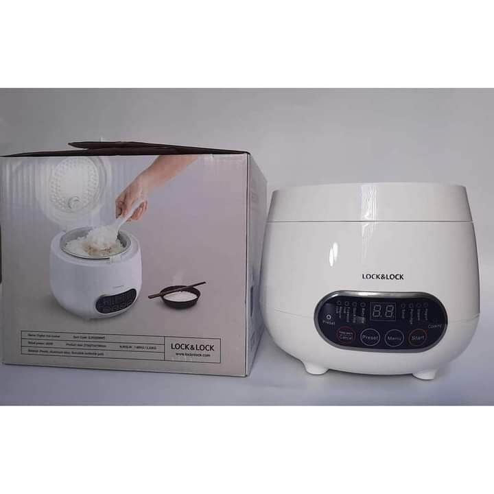 BÁO GIÁ Nồi Cơm Lock | Shopee Lazada Sendo Tiki mới nhất 50 Nồi cơm điện Lock&Lock 0.8 lít điện tử