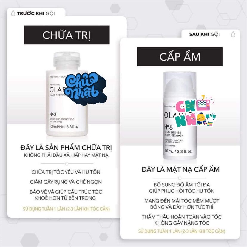 Set dưỡng tóc Olaplex bill usa