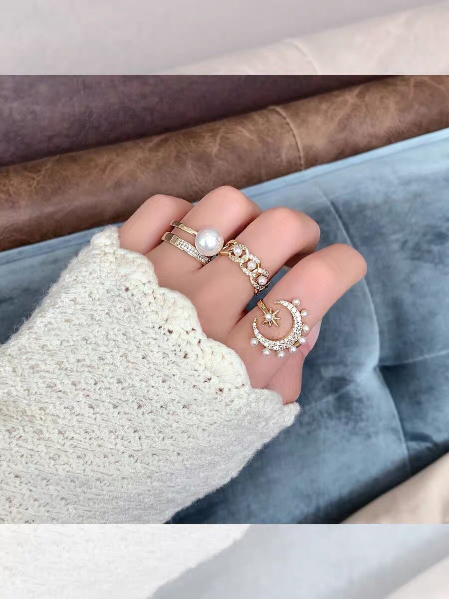 Set 3 nhẫn hàn quốc