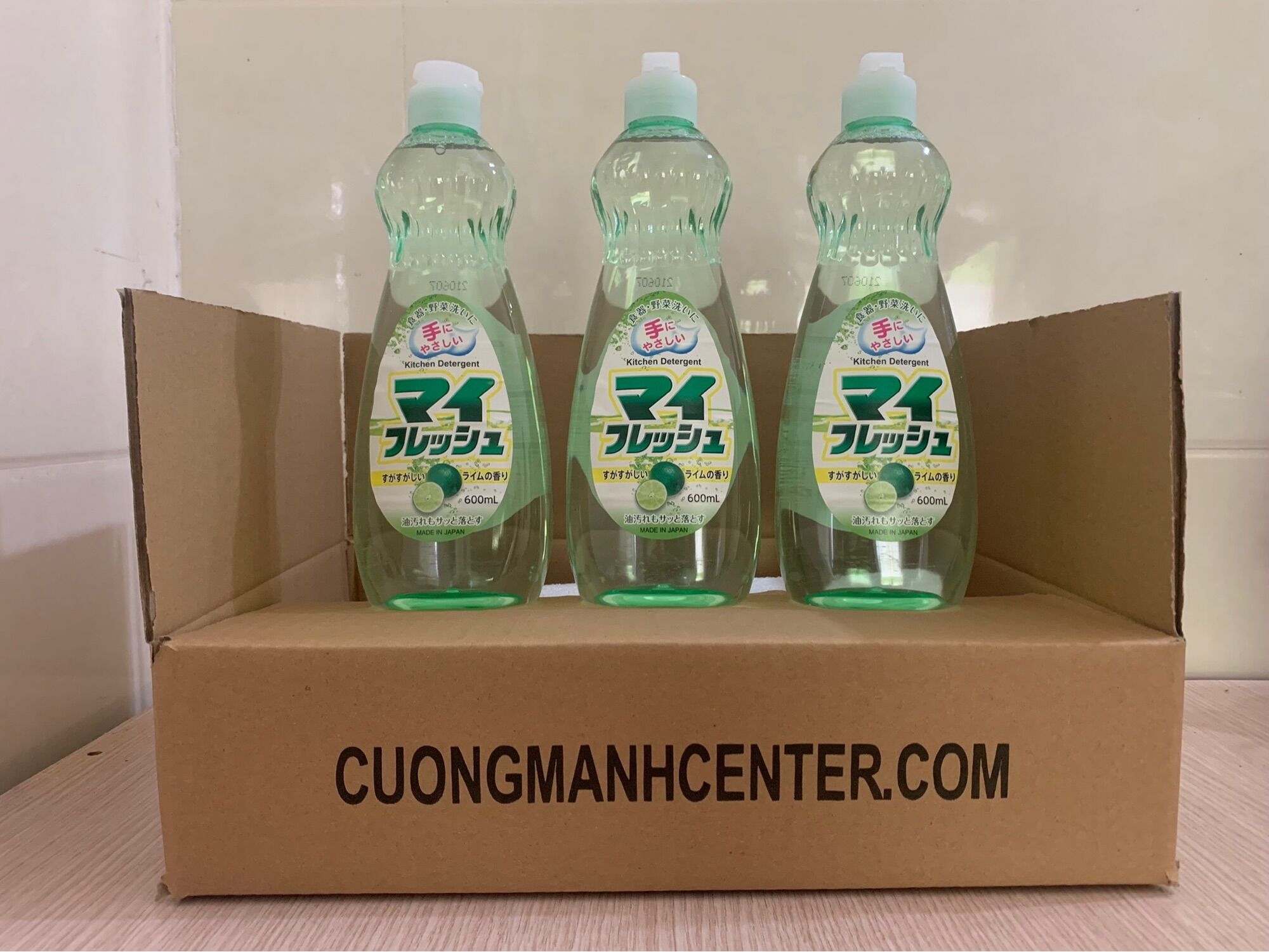 3 chai Nước rửa bát My Fresh Nhật Bản