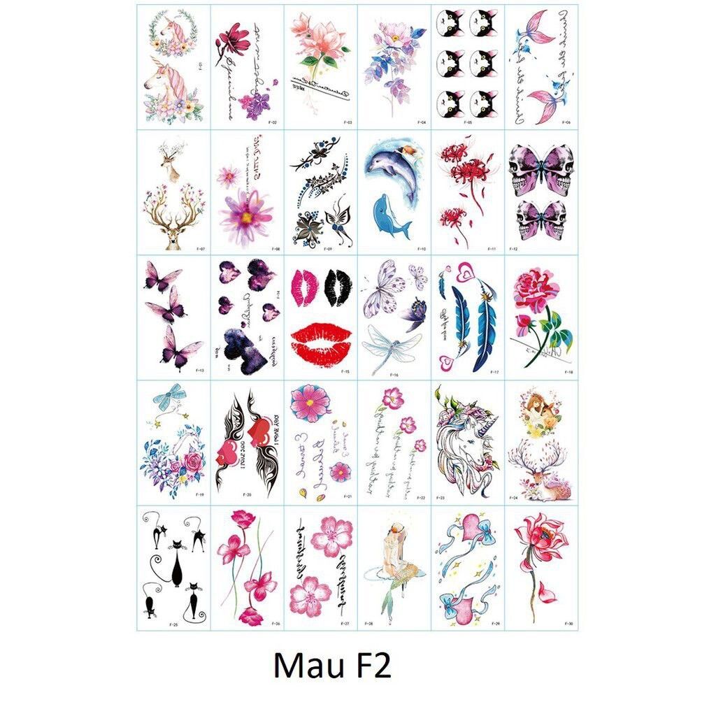 Hình xăm tattoo mini gửi mẫu radom